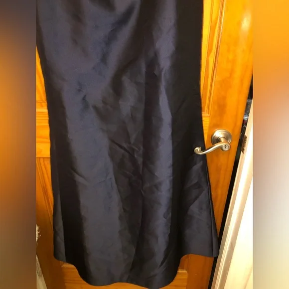 ALFRED SUNG Navy Maxi Dress - Picture 8 of 11